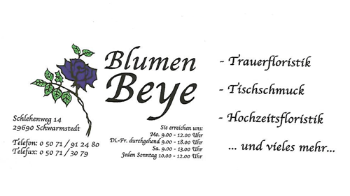 Blumen Beye